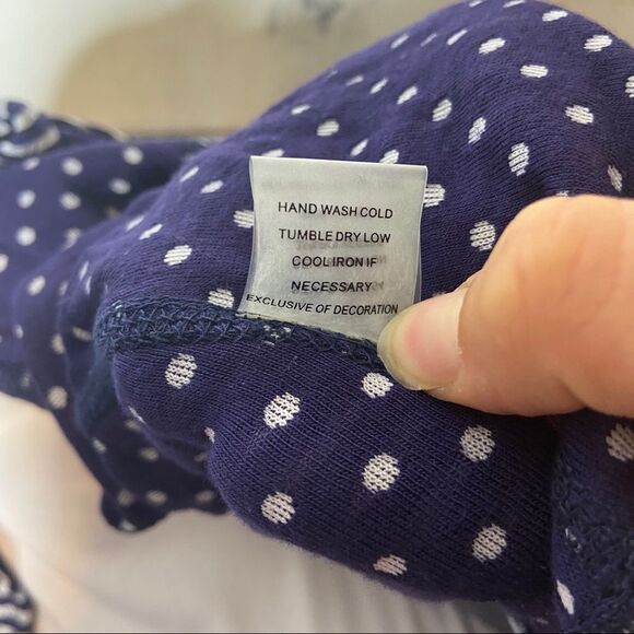 Market & Spruce Stitch Fix blue white open cardi - Picture 10 of 10